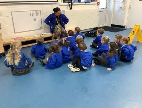 Nursery learning the sound 